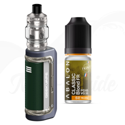 Pack M100 + E-Liquide Classic Blond 5 mg/ml Abalon
