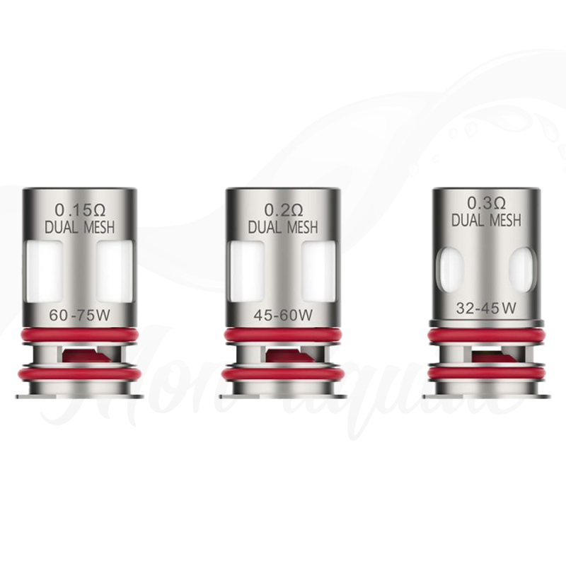 Résistances GTX Dual Mesh Vaporesso 0.15 / 0.2 / 0.3 ohm