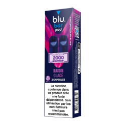Capsules Raisin Glacé Blu Bar