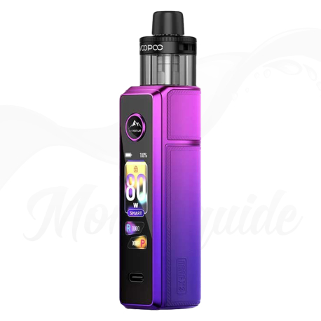Pod Drag X3 Voopoo | Kit 177 W  Puce GENE.TT 2.0  Rservoir 5 ml |  mon-liquide.fr