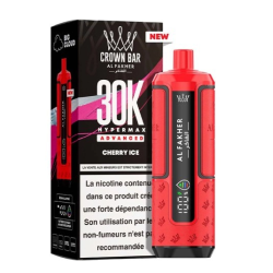 Hyper Max Advanced 30k Cherry Ice Crown Bar by Al Fakher
