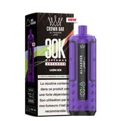 Hyper Max Advanced 30k Lush Ice Crown Bar by Al Fakher