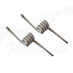 Coil Ni80 2-Core Baby Alien Coil - 28GA Diagonal THC