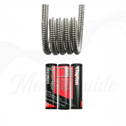 Clapton SS316 26GA+34GA 0.40Ω Fumytech